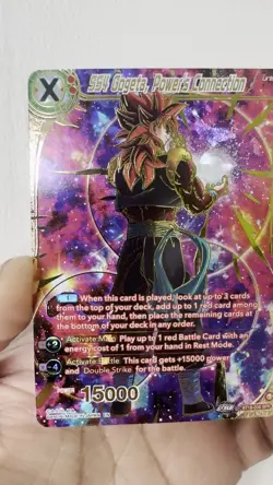 Dragon Ball Super Card Game - BT18-006 SPR - SS4 Gogeta, Power's Connection Mint - Image 2