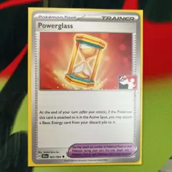 Powerglass Play Stamped prize pack 6 Shrouded Fable 063/064, NM Pokemon Card - Image 1