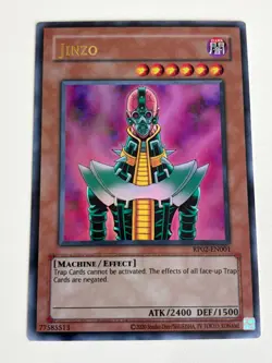 Yugioh - Jinzo - Ultra Rare NM - Free Holographic Card - Image 1