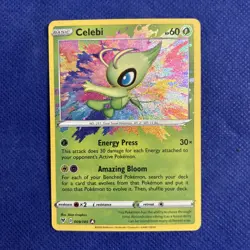 Pokemon Celebi 009/185 Amazing Rare Vivid Voltage Pokemon Card - NM (b) - Image 1
