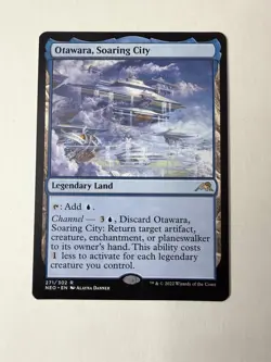 Otawara, Soaring City 271/302 Magic the Gathering Rare Legendary Land - Image 1