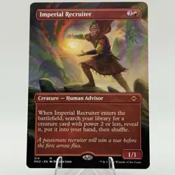 MTG Modern Horizons 2 - Imperial Recruiter (Borderless) - MH2 - NM - Image 1