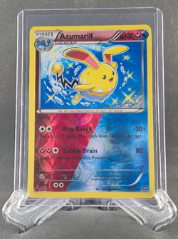 Pokemon NM Azumarill 77/114 Reverse Holo Steam Seige - Image 1