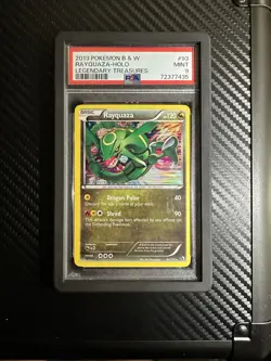 Pokemon Rayquaza 93/113 Legendary Treasures Holo Rare Basic 120 HP PSA 9 - Image 1
