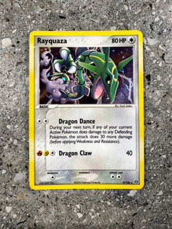 Pokemon TCG Cards Rayquaza 9/106 Emerald Holo Rare EXC - Image 1