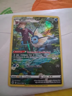 Pokemon Vaporeon TCG TG02/TG30 Swsh09 Trainer Gallery Brilliant Stars - Image 1