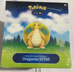 Pokemon GO Premier Deck Holder Collection Dragonite VSTAR Box SEALED - Image 1