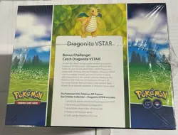 Pokemon GO Premier Deck Holder Collection Dragonite VSTAR Box SEALED - Image 3