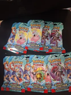 13 Pokemon TCG Journey Together Sleeved Booster Pack - NEW Sealed 🔥🔥 - Image 1