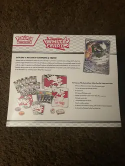 Pokemon TCG White Flare Elite Trainer Box ETB Scarlet & Violet - Sealed NEW - Image 2