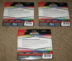 POKEMON: TCG, PRISMATIC EVOLUTIONS TECK STICKER BLISTER PACK LOT OF 3 - Image 2