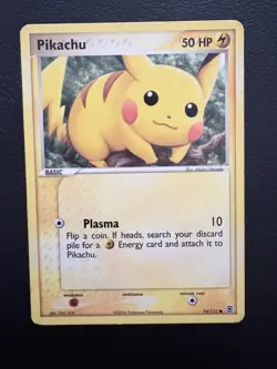Pikachu - 74/112 - Common MP, English Pokemon EX FireRed & LeafGreen - Image 1