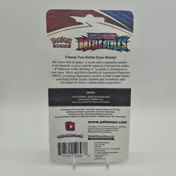 Pokemon TCG (1) Battle Styles SWSH Blister Pack w/ Coin - Charmander New Sealed - Image 4