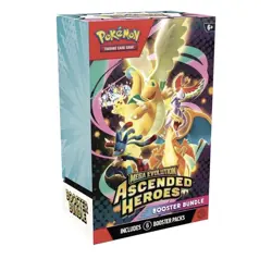 2x Pokemon TCG Mega Evolution Ascended Heroes Booster Bundle PC - SEALED - Image 1