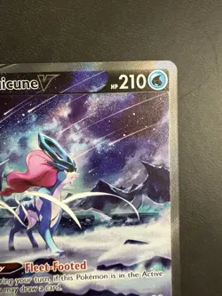 Pokemon TCG Suicune v Crown Zenith: Galarian Gallery Ultra Rare Card GG38/GG70 - Image 4