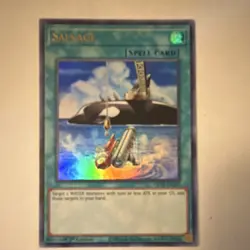 Salvage Spell Card Holo Konami Yu-Gi-Oh! - Image 1