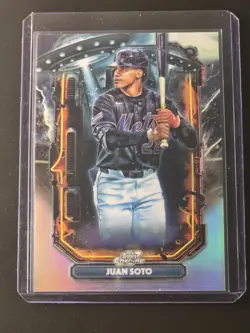 2025 Topps Cosmic Chrome - Juan Soto #ET-10 Refractor Extraterrestrial Talent - Image 1
