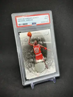 Michael Jordan 2009 Upper Deck Legacy #16 PSA 9 Mint Chicago Bulls - Image 2