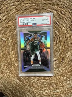 2019-20 Panini Prizm - Giannis Antetokounmpo #152 Silver Prizm - Image 1