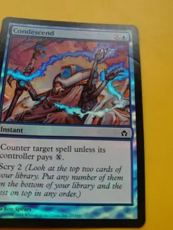 Condescend FOIL Fifth Dawn Instant Magic the Gathering Card. - Image 2