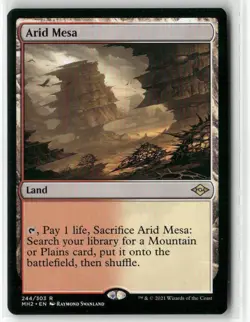Magic the Gathering Modern Horizons 2 Arid Mesa Rare - Image 1