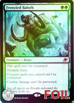 Frenzied Baloth - Edge of Eternities (183) - NM Foil - Image 1