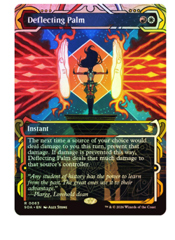 Deflecting Palm - Foil Secrets of Strixhaven MTG - Image 1