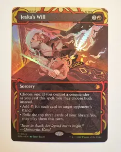 Jeska's Will Foil Strixhaven Mystical Archive Mythic SOA 44 Showcase Borderless - Image 1