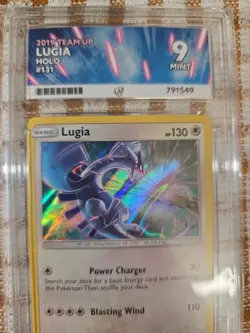 Pokemon TCG 2019 Team Up Lugia Holo #131 Ace 9 - Image 3