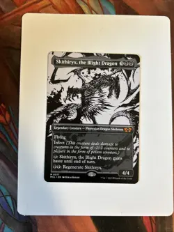 Skithiryx, The Blight Dragon Borderless Multiverse Legends MTG NM 0017 - Image 1