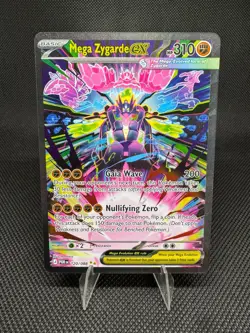 Mega Zygarde EX 120/088 Mega Evolution Full Art Holo EX Pokemon TCG Pokemon - Image 1