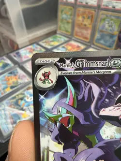 Marnie's Grimmsnarl ex 287/217 Pokemon Holo Rare TCG - Ascended Heroes SIR NM - Image 2