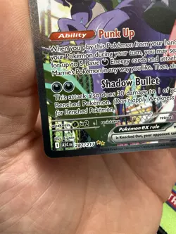 Marnie's Grimmsnarl ex 287/217 Pokemon Holo Rare TCG - Ascended Heroes SIR NM - Image 5