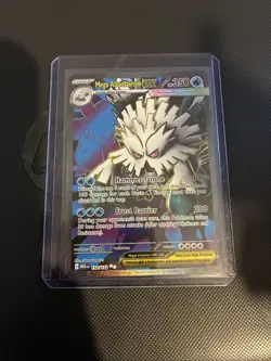 Pokemon Mega Evolution Mega Abomasnow EX Full Art Holo Card 157/132 Ultra Rare - Image 1