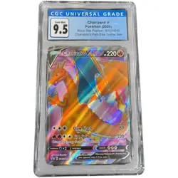 Pokemon CGC 9.5 Charizard V 2020 Black Star Promos SWSH050 9074 - Image 1