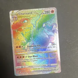 Pokemon Charizard VSTAR Rainbow Secret Rare 174/172 Brilliant Stars Holo 280 HP - Image 2