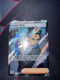 Larry's Skill 139/131 Ultra Rare SV: Prismatic Evolutions Pokemon Card - Image 3
