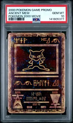 2000 POKEMON GAME MOVIE POKEMON 2000 MOVIE ANCIENT MEW PSA 10 - Image 1