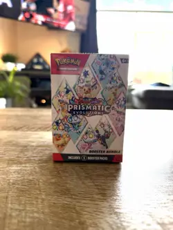 Pokemon TCG Prismatic Evolutions Booster Bundle Box English Eevee - Image 1