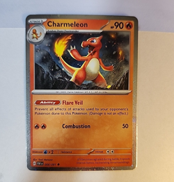 Charmeleon [Cosmos Holo] #8 - Pokemon Paldean Fates - NM - Image 1