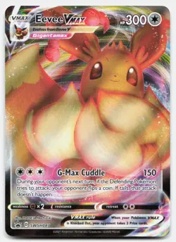 Eevee VMAX SWSH087 Holo Promo Sword & Shield Promo Pokemon Near Mint - Image 1