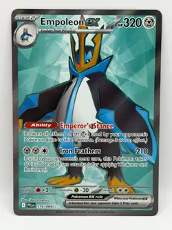 Empoleon ex 114/094 Phantasmal Flames NM Ultra Rare Holo Pokemon TCG - Image 1