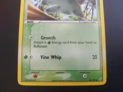 Pokemon - Bulbasaur 46/100 Common EX Crystal Guardians - Image 3