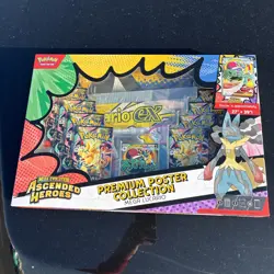 Pokemon TCG Mega Lucario ex Premium Poster Collection Box - Ascended Heroes NEW - Image 1