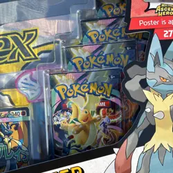 Pokemon TCG Mega Lucario ex Premium Poster Collection Box - Ascended Heroes NEW - Image 3