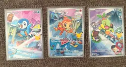Pokemon TCG 2026 First Partner Illustration Collection Series 1 Promos Set 40-42 - Image 1