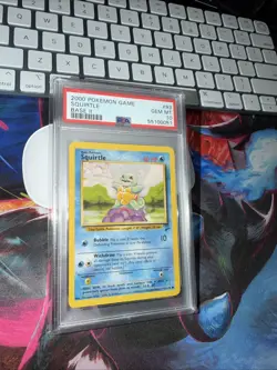 Pokemon 2000 Base Set 2 Squirtle PSA 10 - Image 1