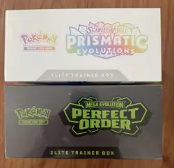 Pokemon Prismatic Evolutions & Perfect Order Elite Trainer Box ETB - Image 5