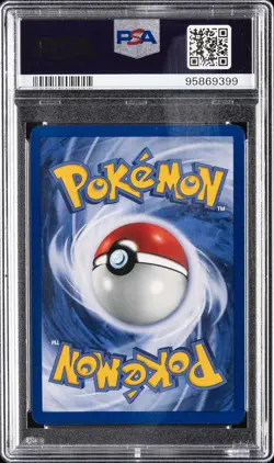 1999 POKEMON GAME BASE SET 1999-2000 #99 GRASS ENERGY PSA 10 - Image 2