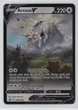 Arceus V Pokemon Sword & Shield Black Star #SWSH204 - Image 1
